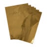Embossing folie - goud/zilver - A5 - set van 6 