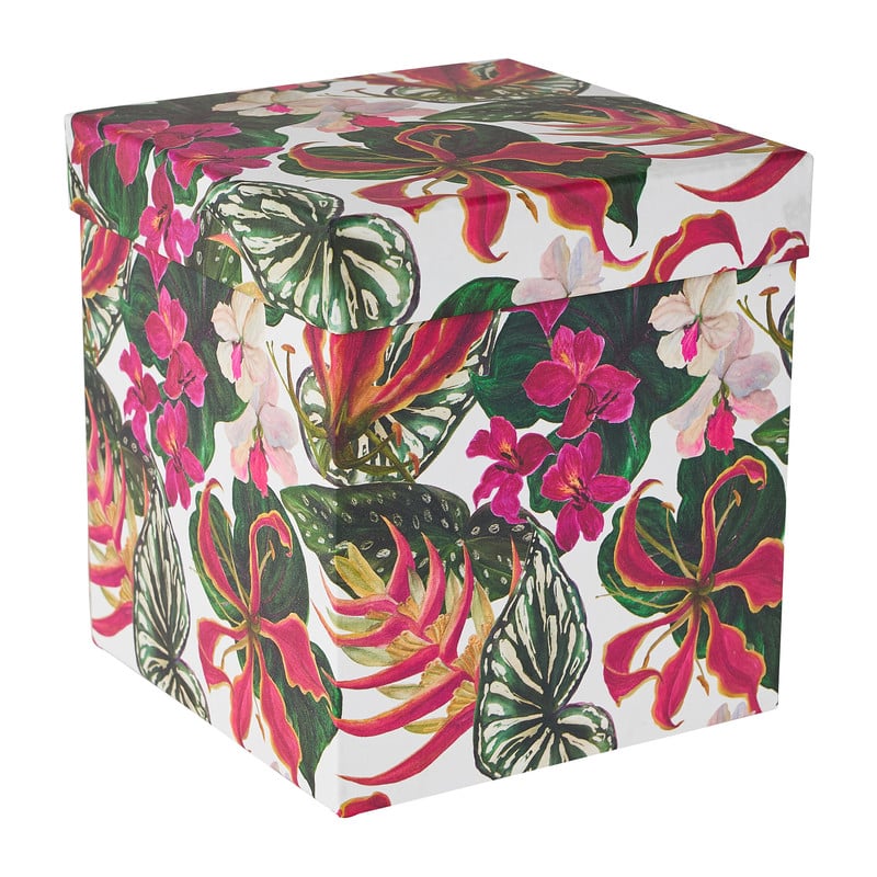 Doos flower - 25x25x18 cm 