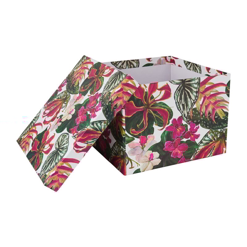 Doos flower - 25x25x18 cm 