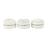 Doosje rond S wit - diverse varianten - 8x8x5 cm