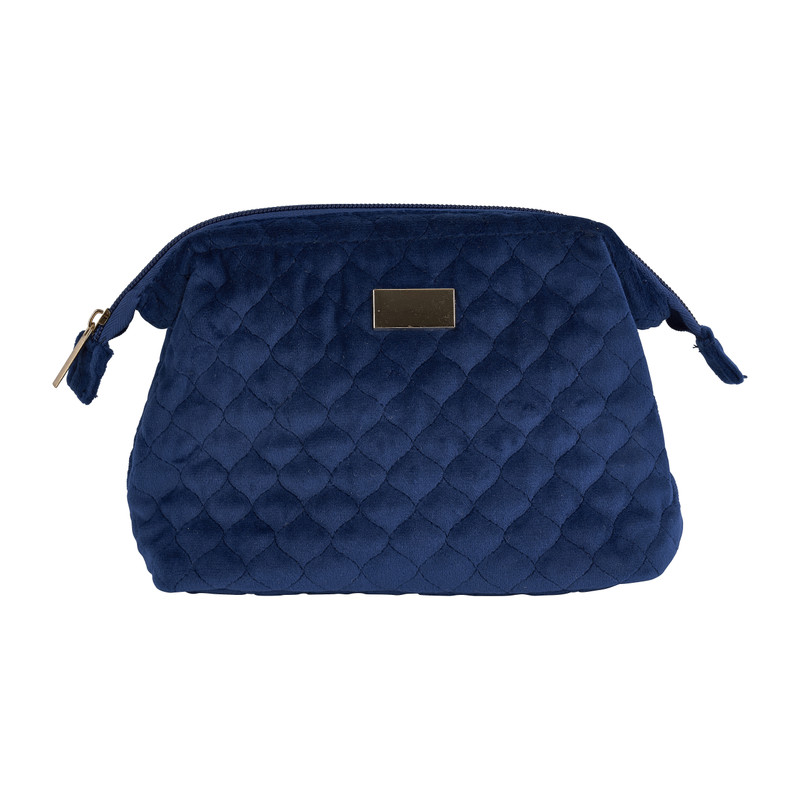 Beauty tasje velvet - groot