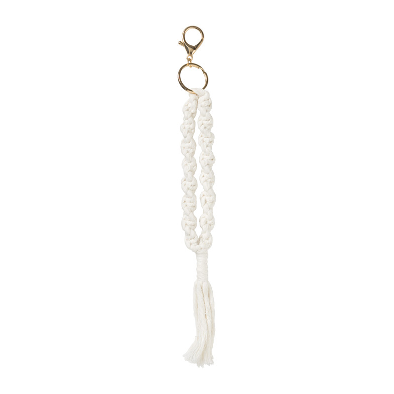 Sleutelhanger macrame - diverse varianten - 20 cm