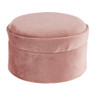 Sieradendoos velvet - diverse varianten - roze