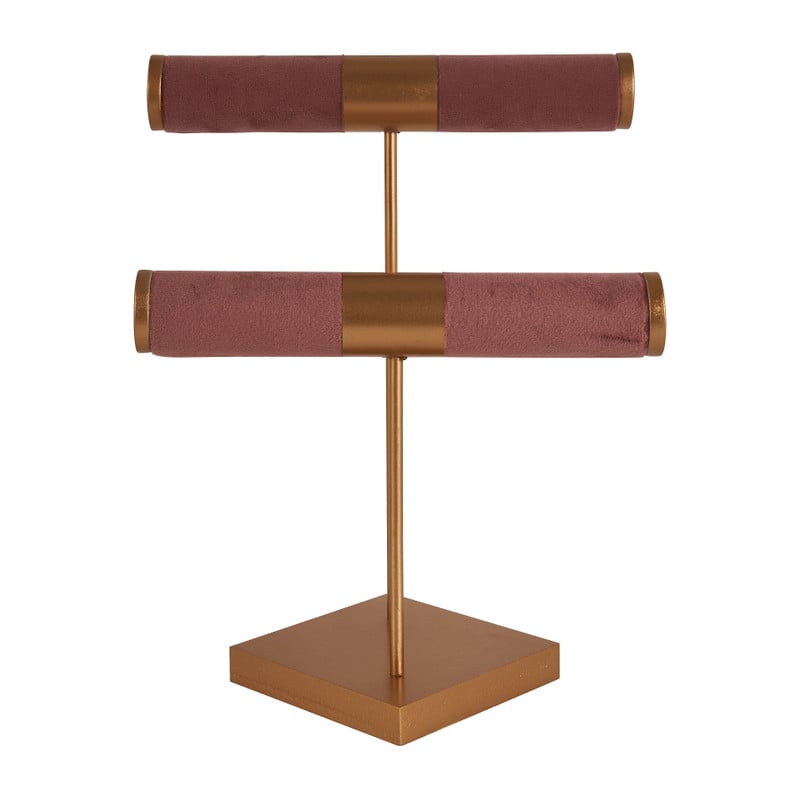 Sieradenrek - roze - 27x12x28 cm