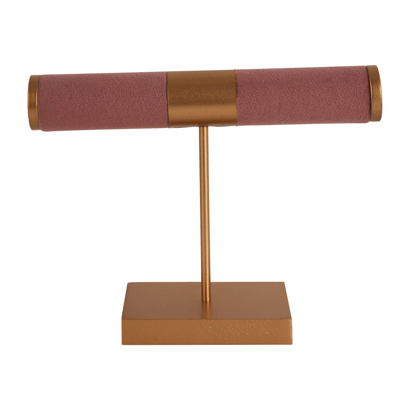 Sieradenrek - roze - 37x23x16 cm