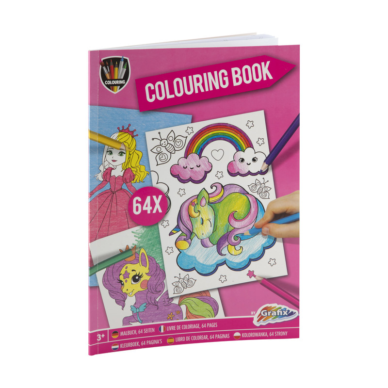 Kleurboek kinderen - diverse varianten - 64 vellen