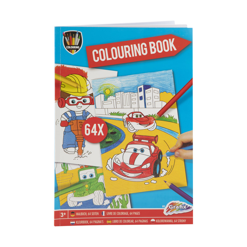 Kleurboek kinderen - diverse varianten - 64 vellen