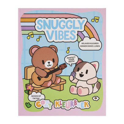 Kleurboek cozy - multikleur - 25.9x21.1x0.8 cm