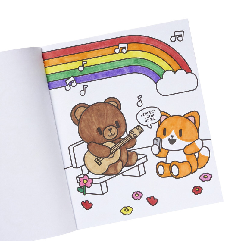 Kleurboek cozy - multikleur - 25.9x21.1x0.8 cm