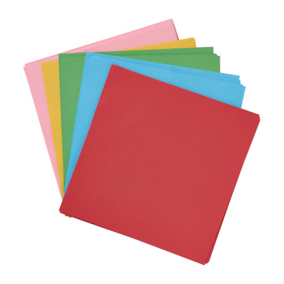 Vouwblaadjes - multikleur - set van 100