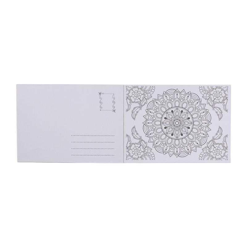 Inkleur postkaarten - 12x16.5 cm - set van 20 - diverse varianten