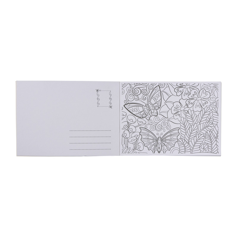 Inkleur postkaarten - 12x16.5 cm - set van 20 - diverse varianten