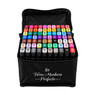 Twin markers - multikleur - set van 80