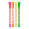 Stempelmarkers neon - 4 stuks
