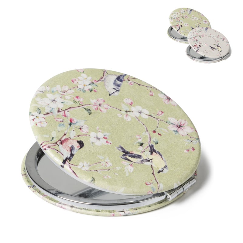 Spiegeltje vogel design - diverse kleuren