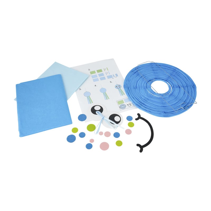 Diy lampion inktvis - 21x25x2 cm