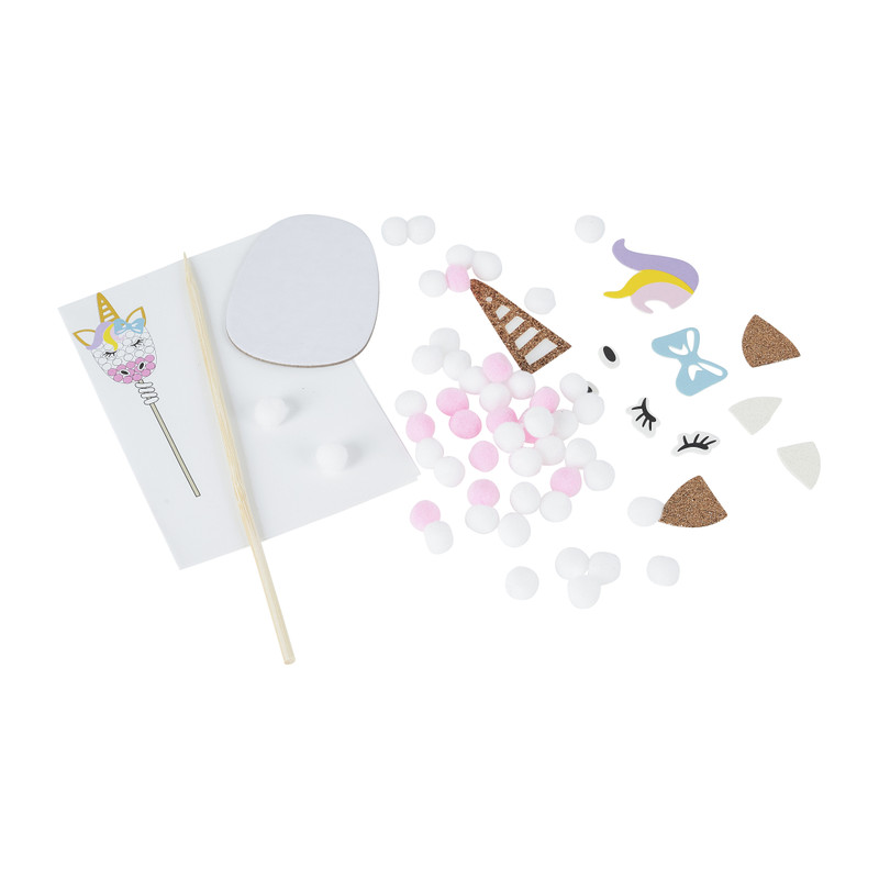 Diy unicorn stick - 14x22 cm