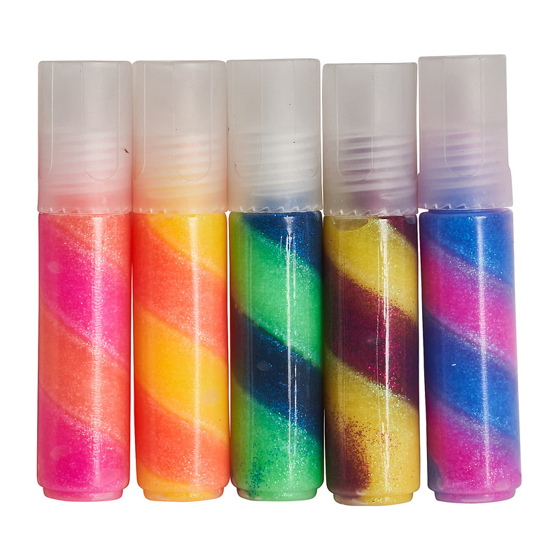 Glitterlijm - 5 stuks