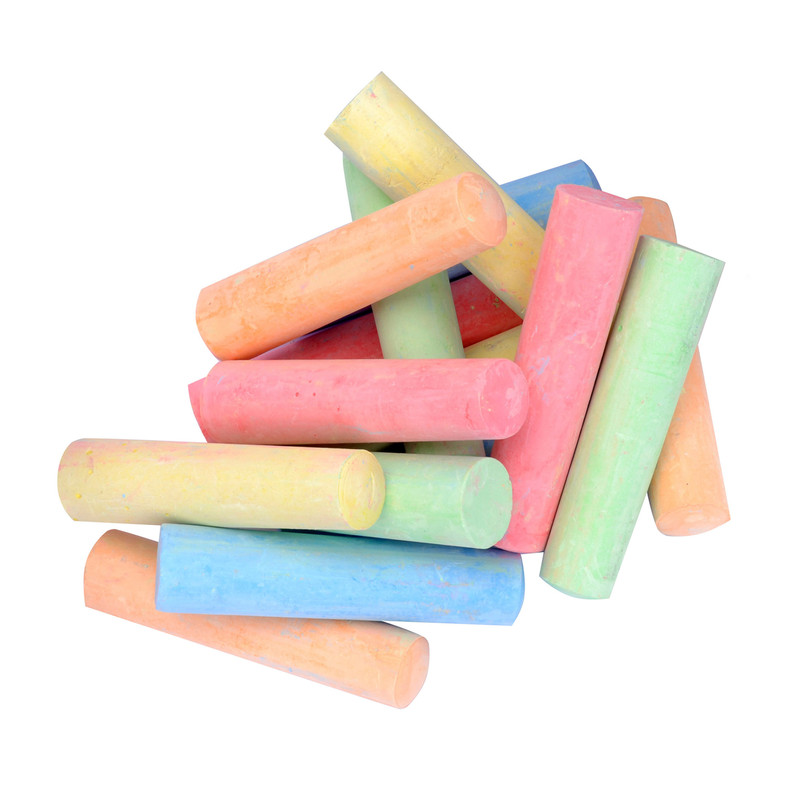 Stoepkrijt in doos - set van 15