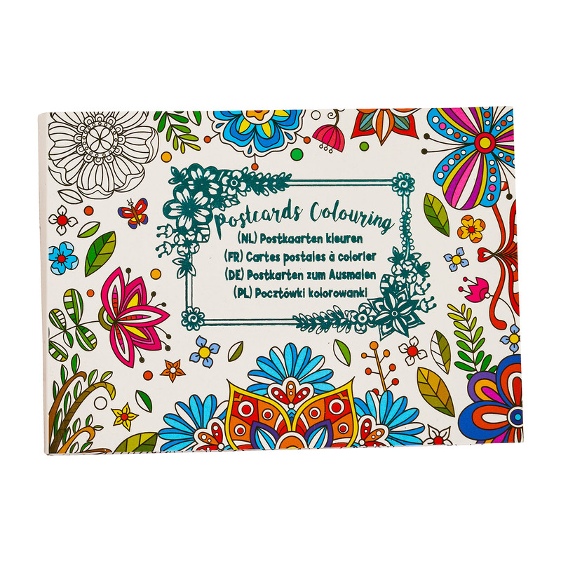 Postkaarten kleuren - 20 vellen