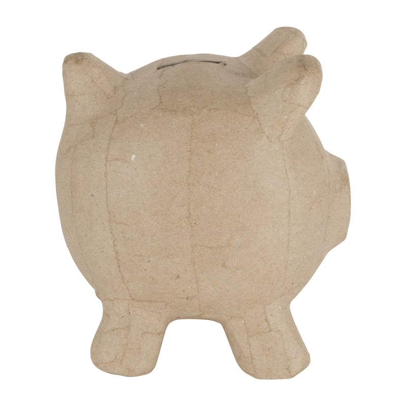 Spaarvarken papier mache
