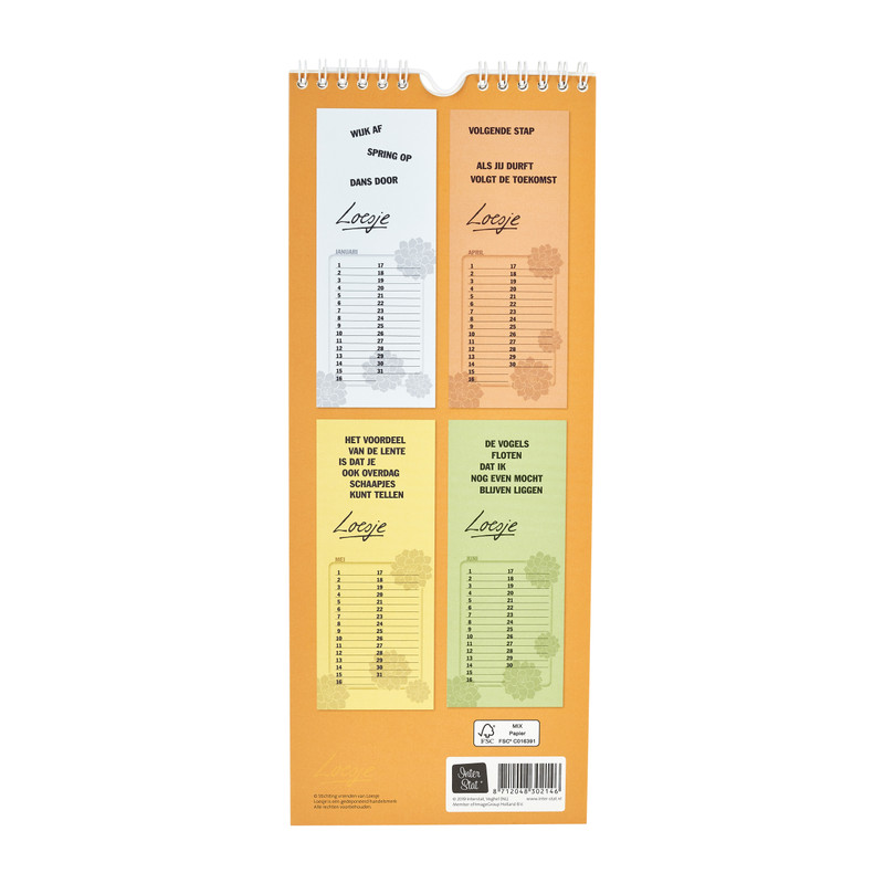 Verjaardagskalender - Loesje