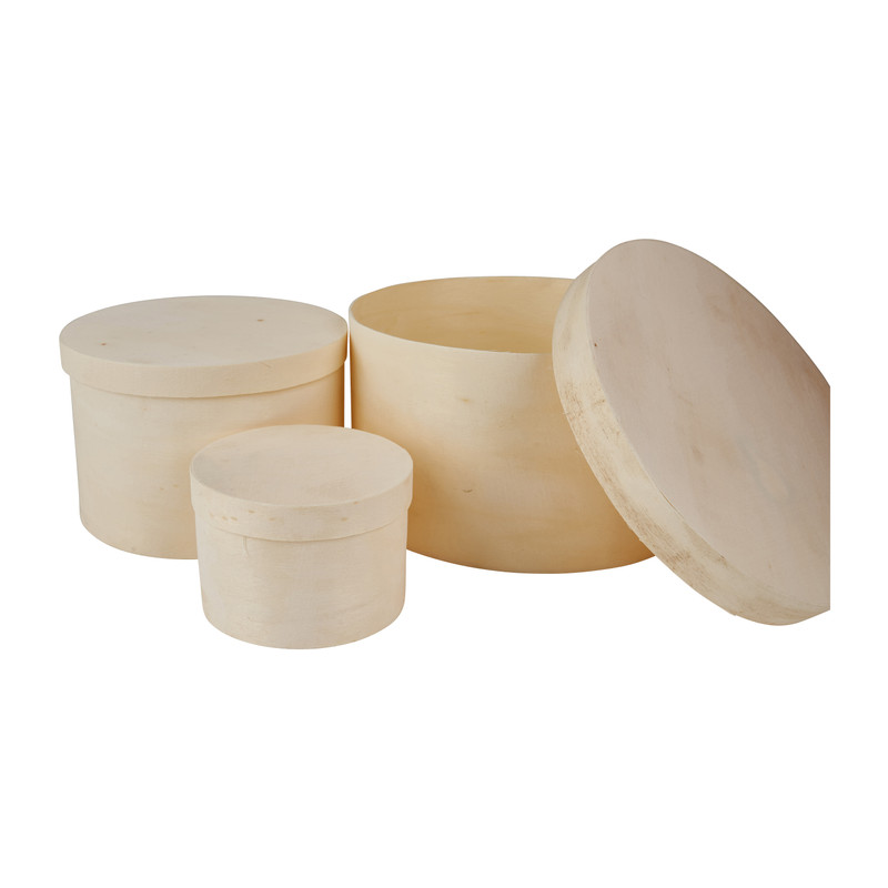 Doosje rond - ø6x8.5 cm 