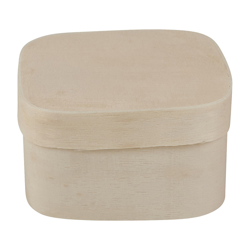 Doosje vierkant - 7.5x7.5x4.5 cm 
