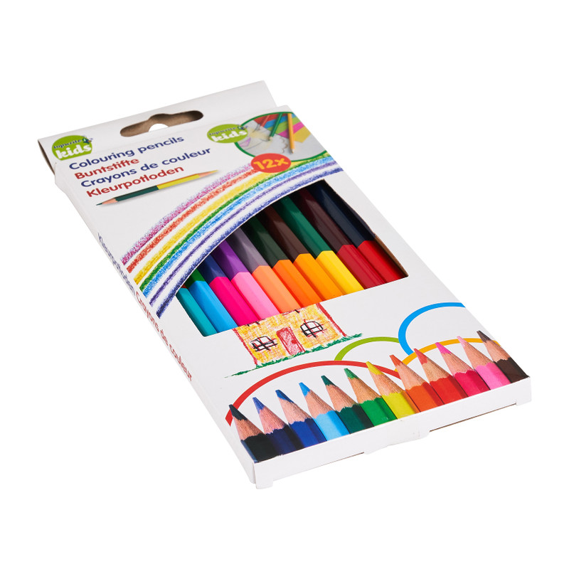 Kleurpotlood dubbelzijdig - set van 12