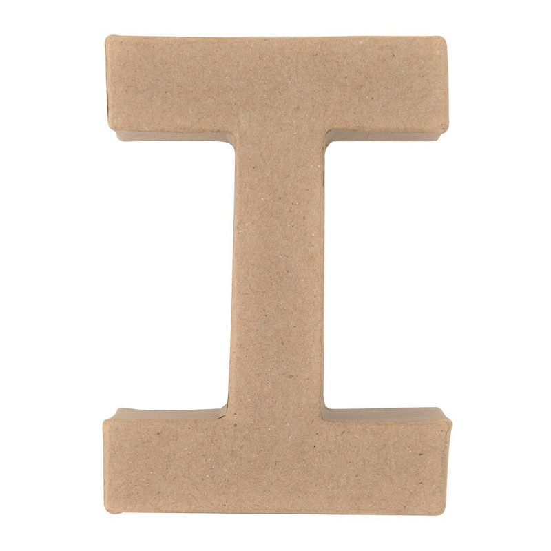 Kartonnen letter I