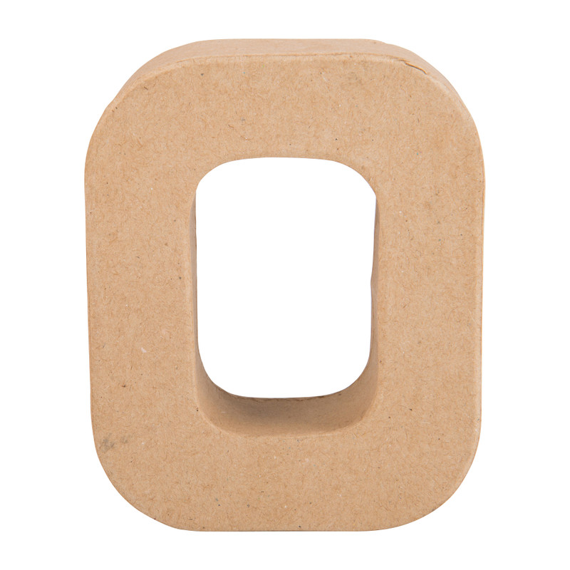 Kartonnen letter O
