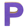 Kartonnen letter P