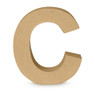Kartonnen letter C