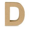 Kartonnen letter D