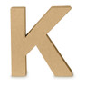 Kartonnen letter K