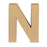 Kartonnen letter N