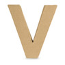 Kartonnen letter V
