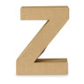 Kartonnen letter Z