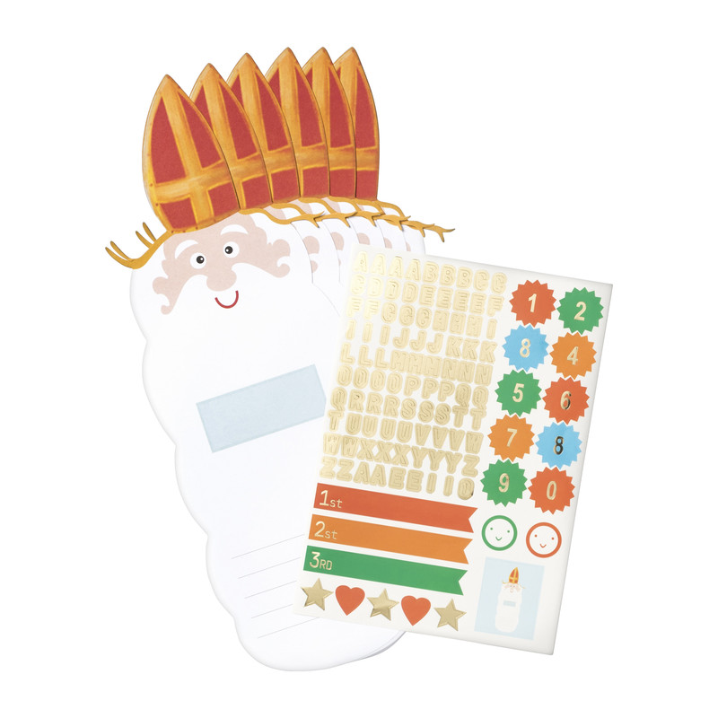 DIY verlanglijstje sint - 34x12.7 cm