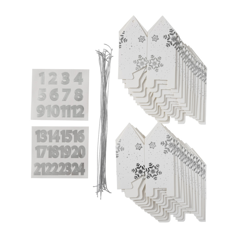 DIY advent doosjes - set van 24
