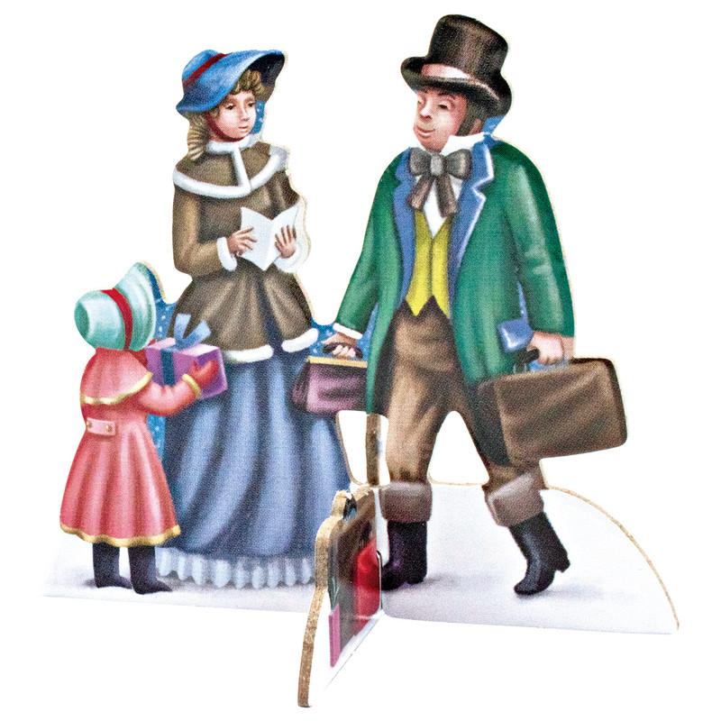 DIY kersthuisje bakery - karton