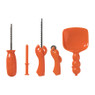Pompoen uitsnij set - oranje - set van 5