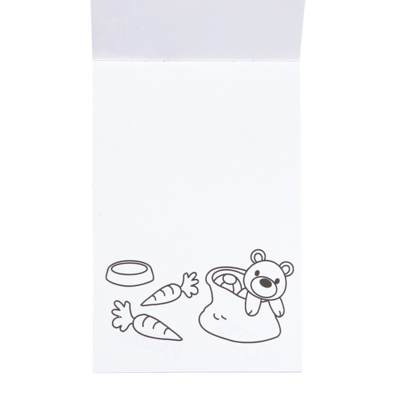 Sint toverblok - multikleur - 14.5x20.5 cm