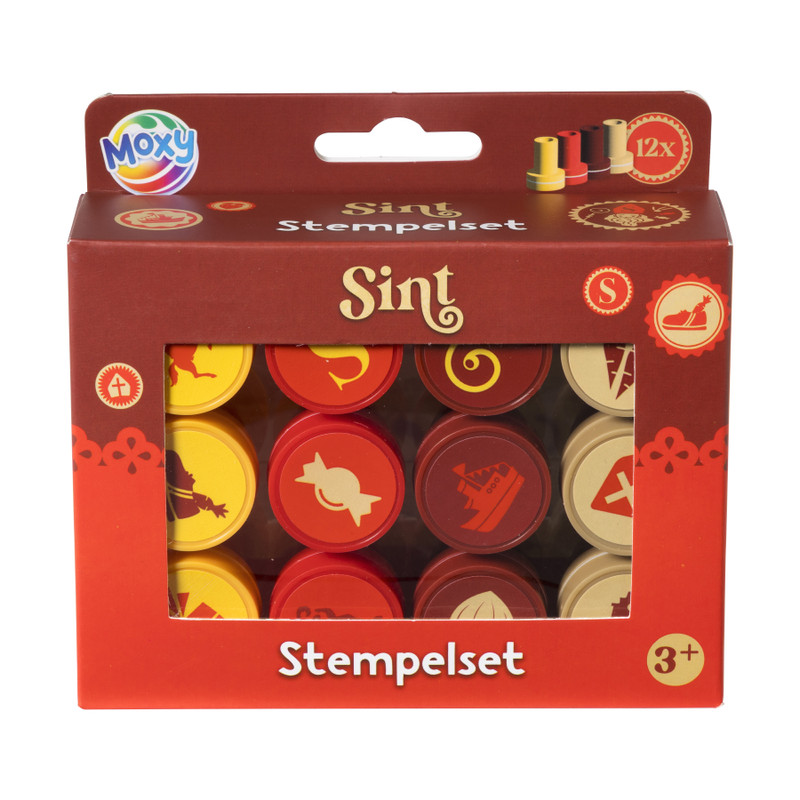 Sint stempels - set van 12