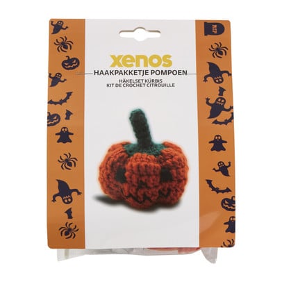 Haakpakketje pompoen - oranje
