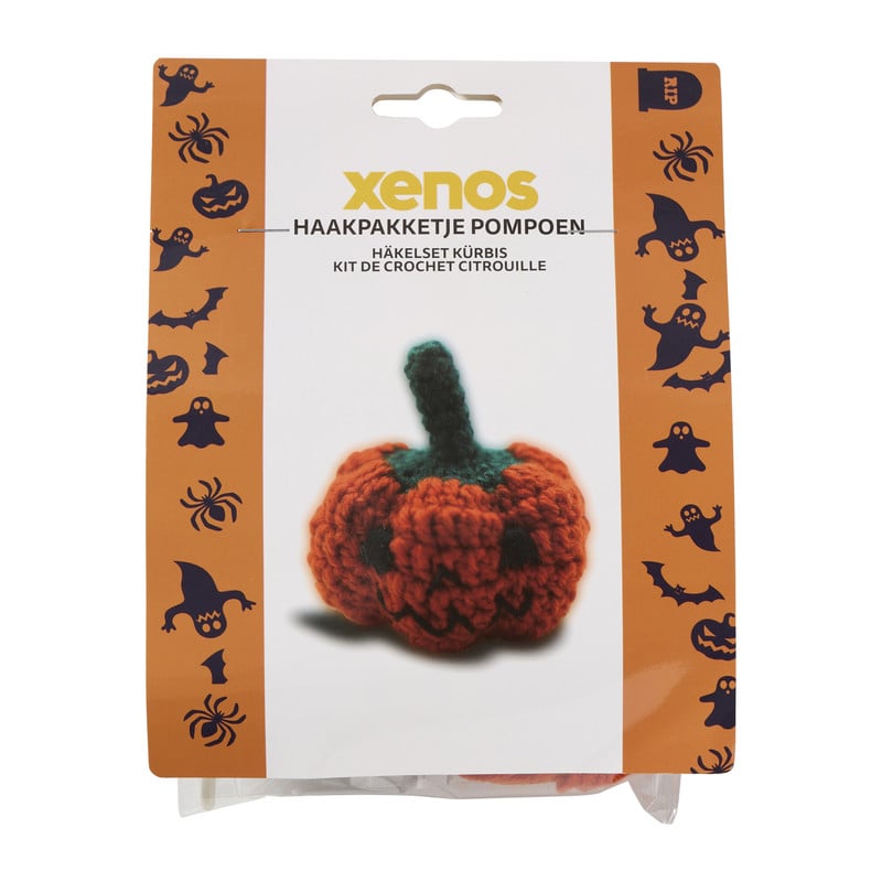 Haakpakketje pompoen - oranje