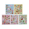 Kerst stickers - set van 5