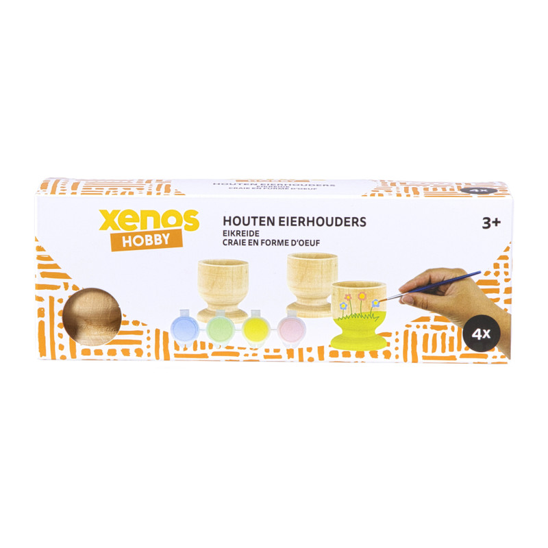 Eierdoppen schilderen - pasen - set van 4
