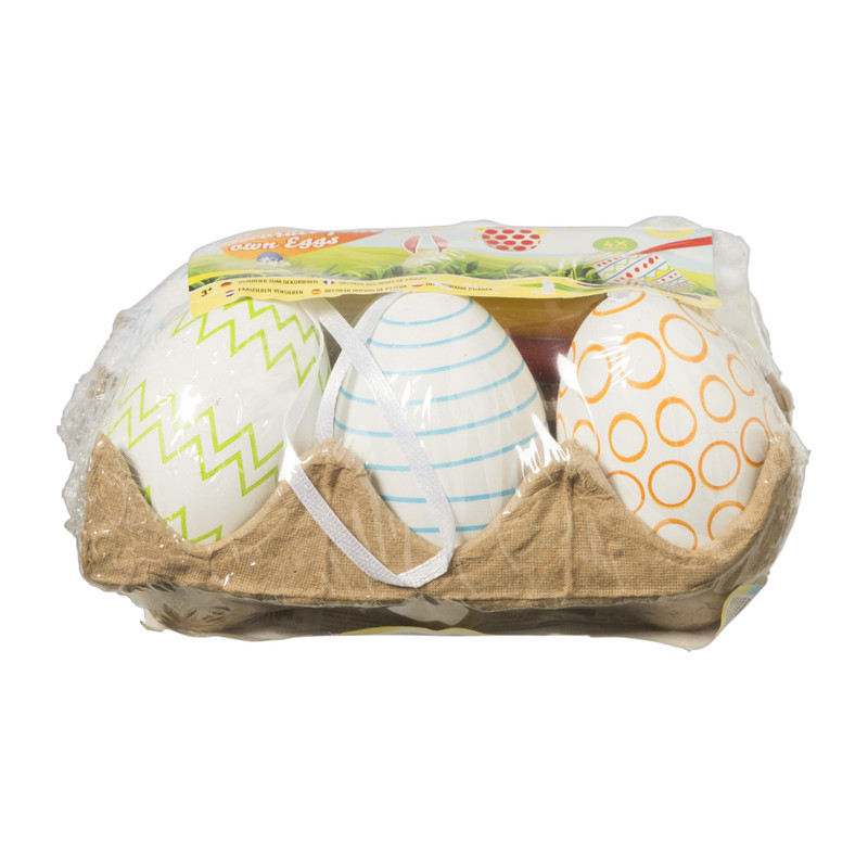 Knutselset eieren - diverse varianten 