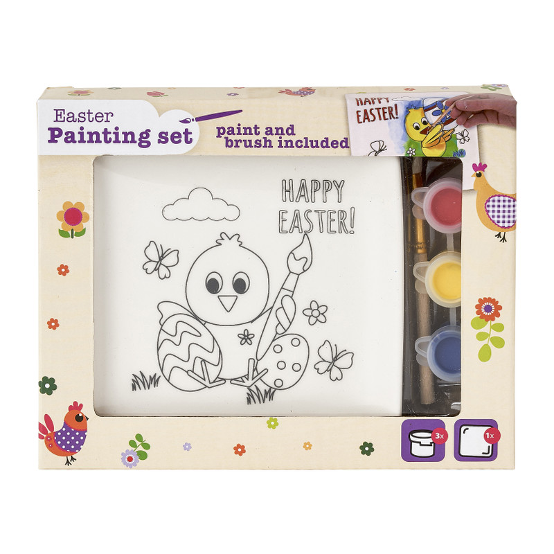 Pasen schilderset schaaltje - diverse soorten